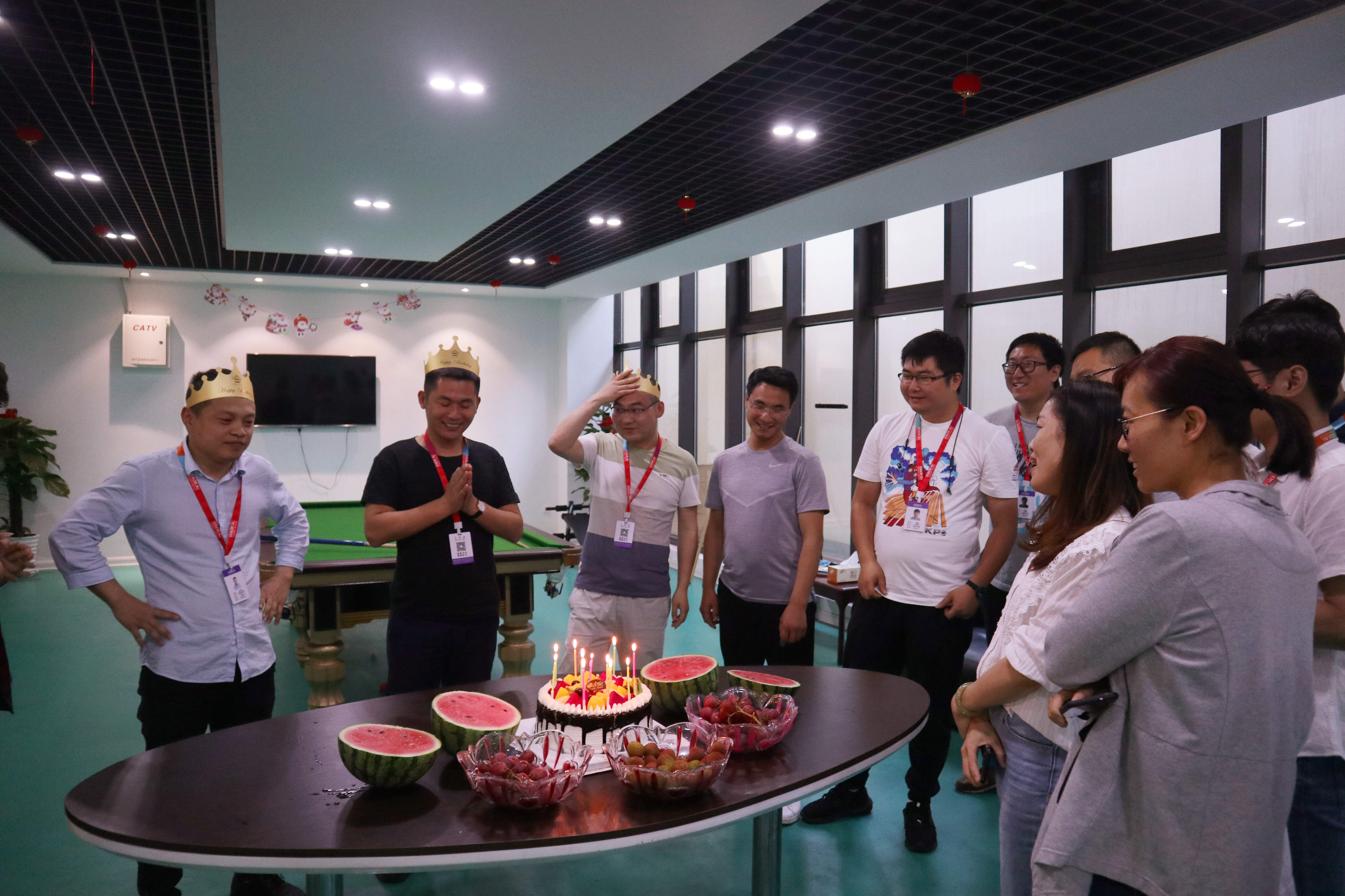 員工集體生日會 | 繽紛五月，把美好的祝福送給你